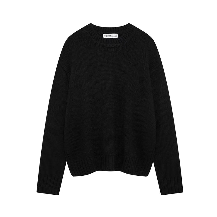 Femme Ribbede strikpullover Stilla