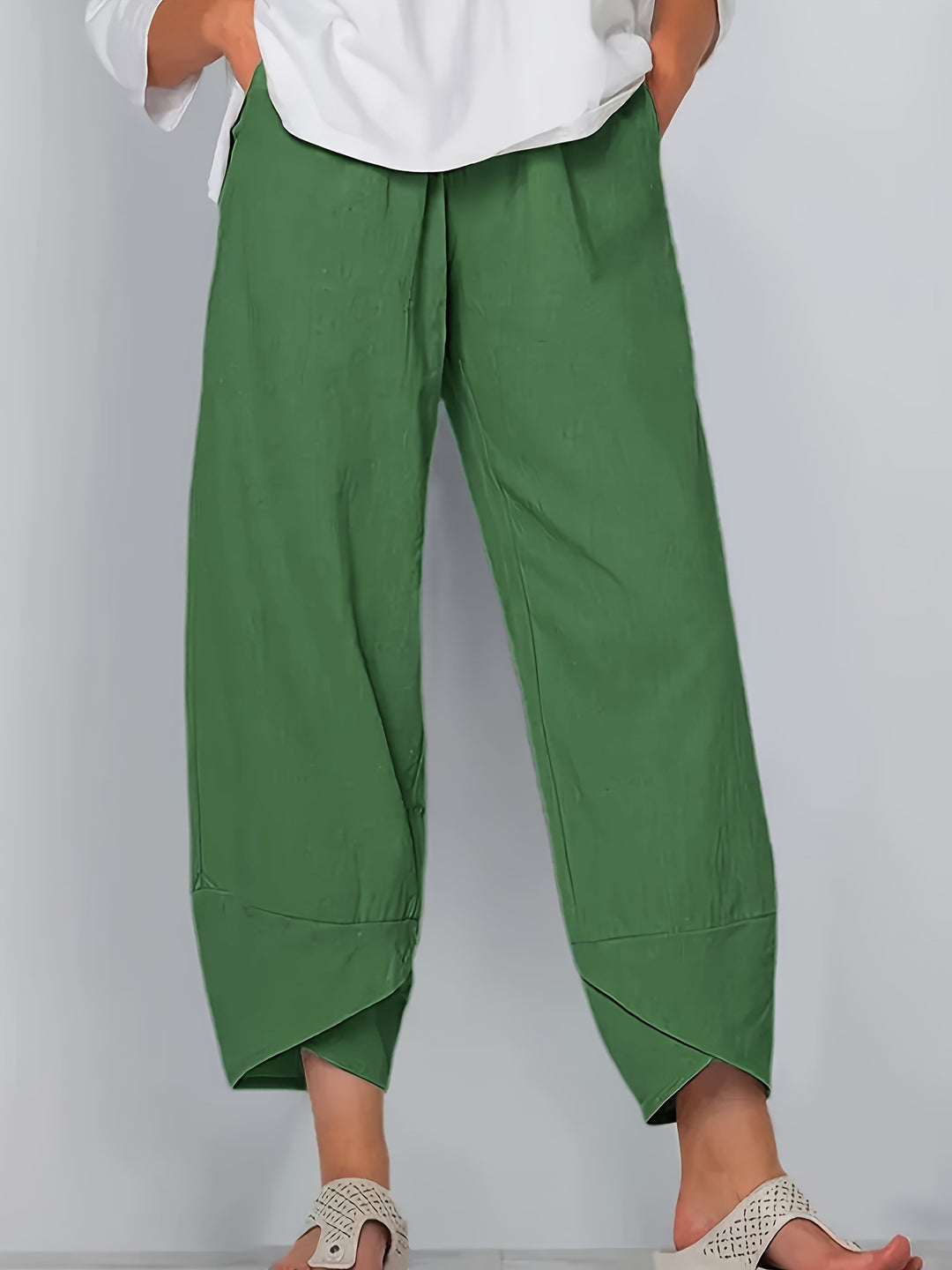Femme Relaxed Fit Cropped Vidde-Ben-Bukser Stilla