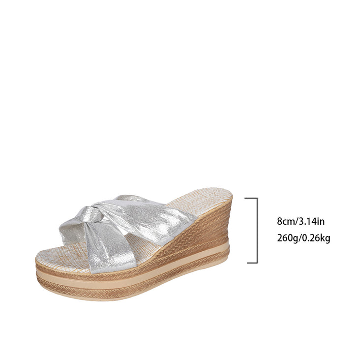 Dame Wedge-sandaler med elegant design og komfortabel fodseng Stilla