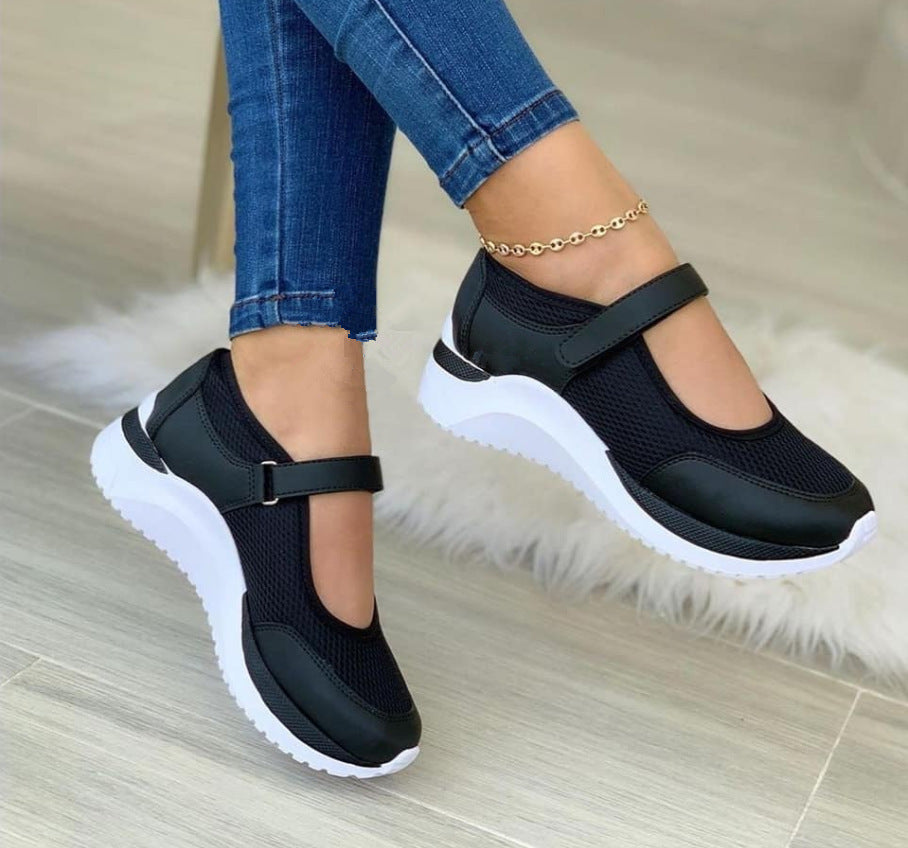 Damer Sporty Slip-On Sneakers med ergonomisk pasform og åndbart overmateriale Stilla