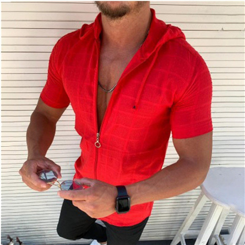 Herren Performance Zip-Up Sportshirt Stilla