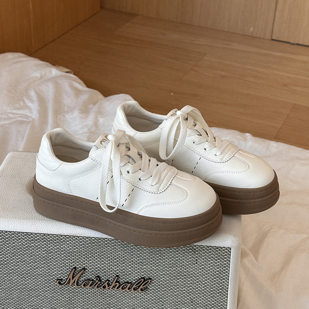 Femme stilfulde platform-sneakers med chunky-sål Stilla