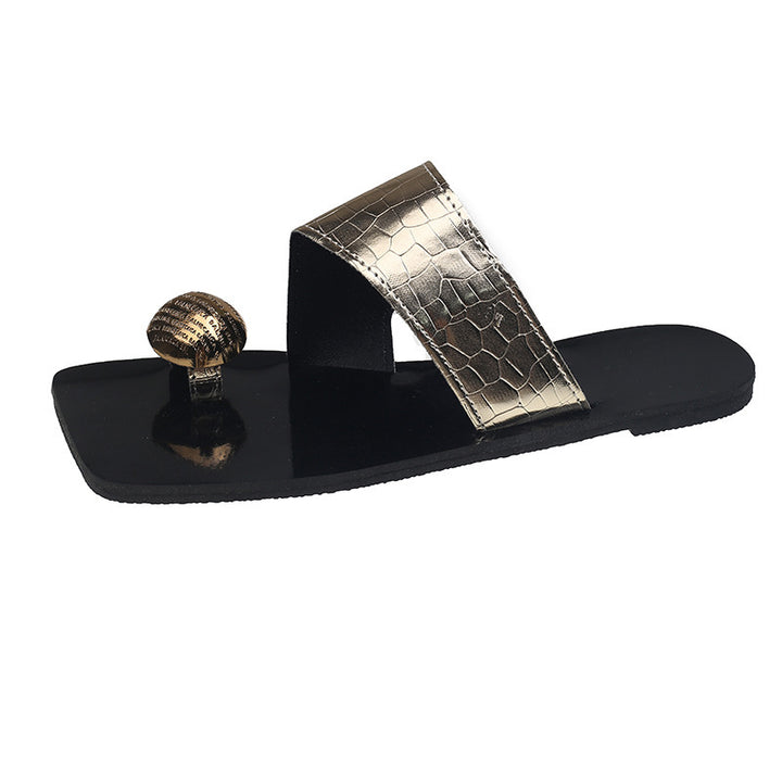 Dame Mode Sandaler med unikt Glitter-detail Stilla