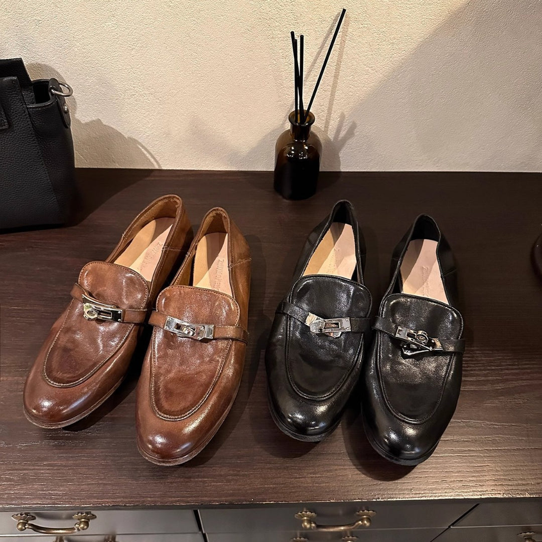 Dame elegante slippers med dekorativt spænde-design Stilla