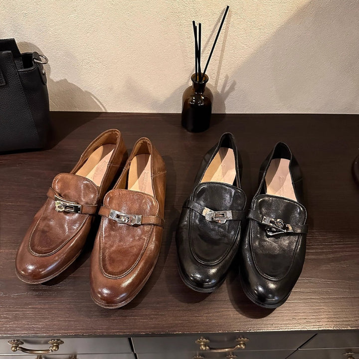 Dame elegante slippers med dekorativt spænde-design Stilla