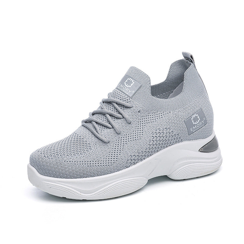 Femme Stilfulde Strik-Løbesneakers Stilla
