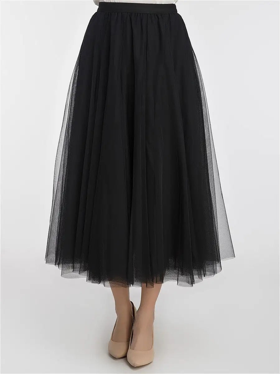 Dame tylskørt med elegant lag-designet Stilla