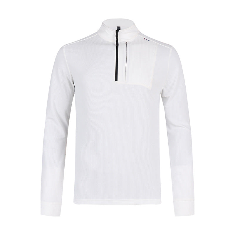 Herre Sport Pullover med halv lynlås og fugtabsorberende egenskaber Stilla