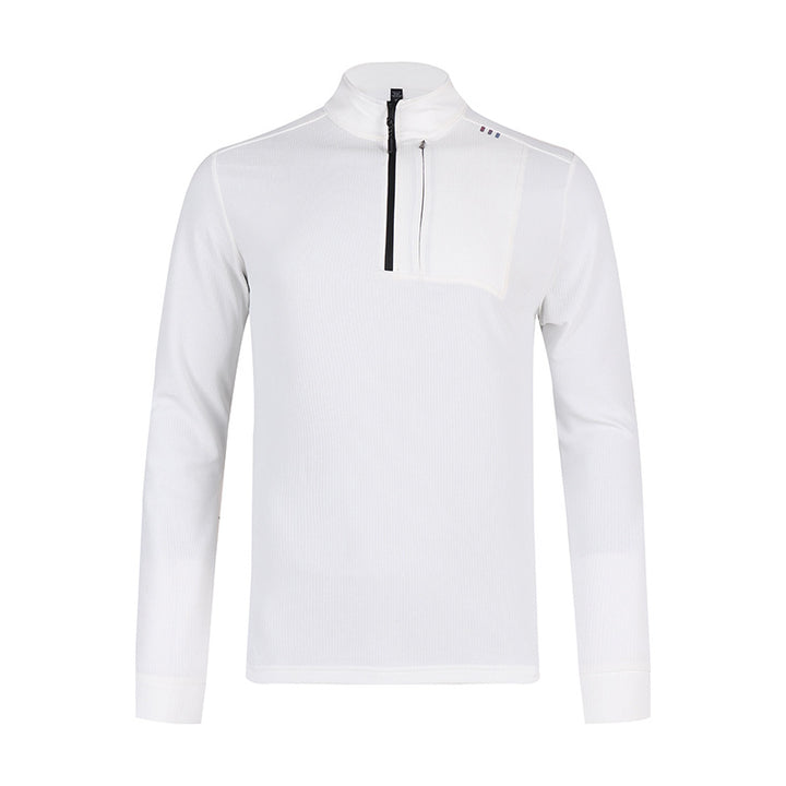 Herre Sport Pullover med halv lynlås og fugtabsorberende egenskaber Stilla