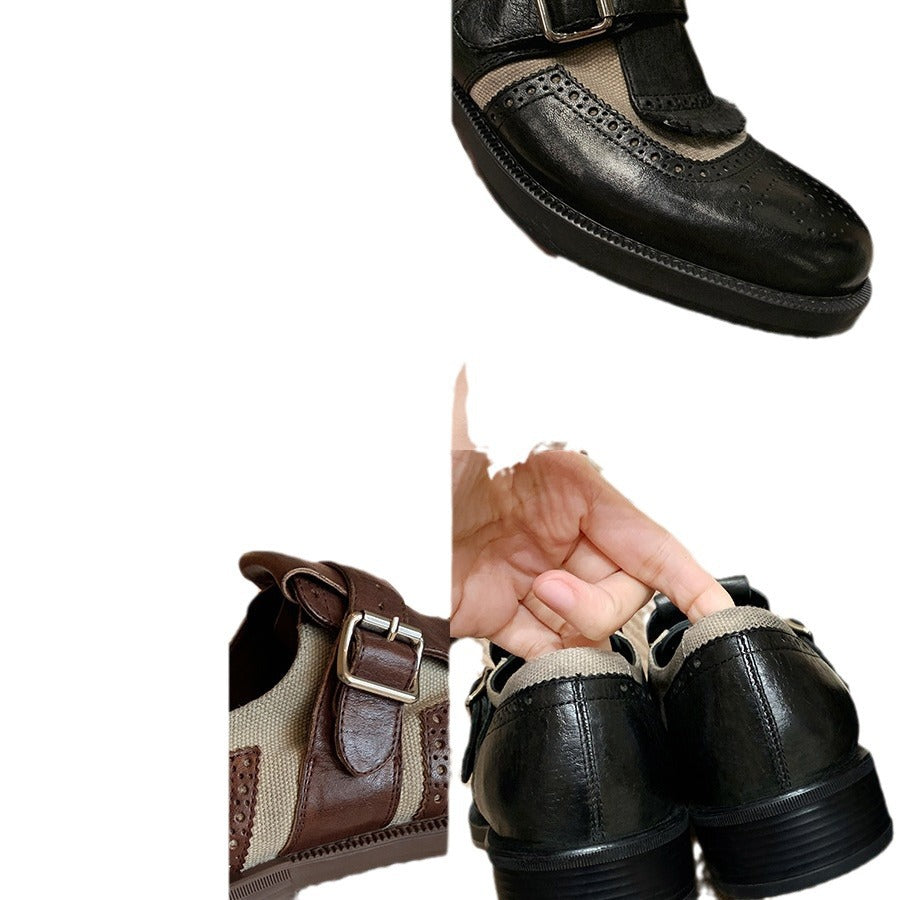 Herrer Brogue Stropper Oxfords Stilla