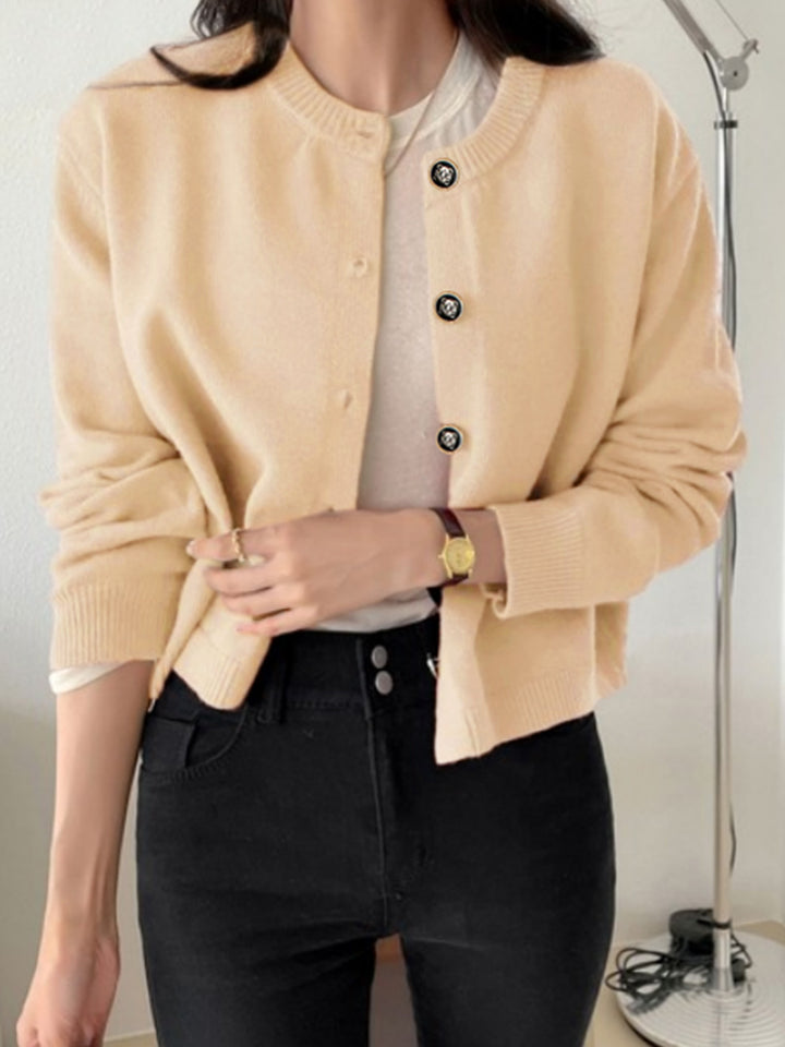 Dame elegant strikjakke Stilla