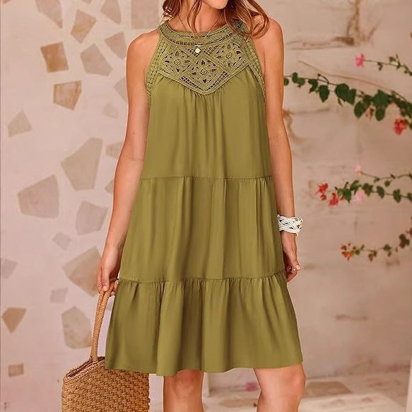 Dame Boho Chic Sommerkjole Stilla