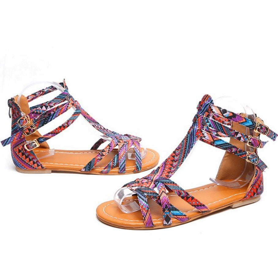 Dame Fodrede Slingback-sandaler med justerbart remdesign og elastisk sål Stilla