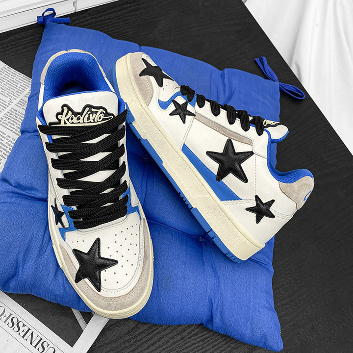 Femme Chic Stjerne-Dekorerede Sneakers Stilla