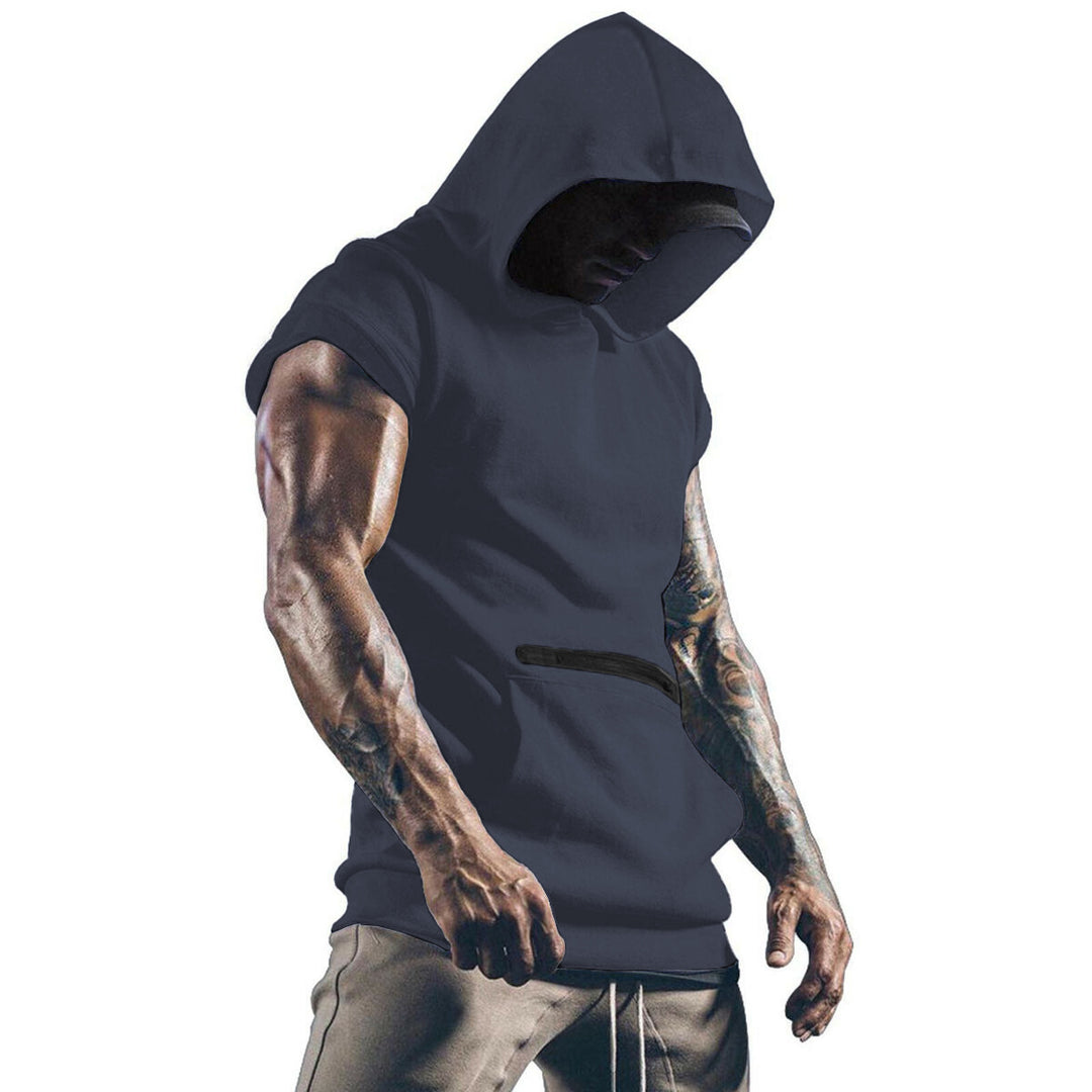 Herrer Performance Muskel Fit Hoodie Stilla