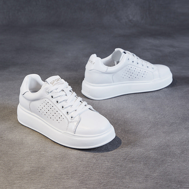 Herrer Casual Læder Snørresneaker Stilla