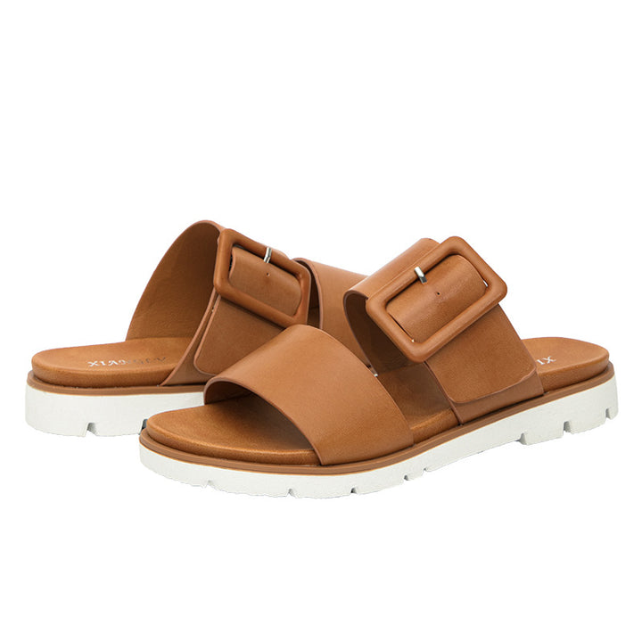 Dame sandaler med moderne spænde Stilla