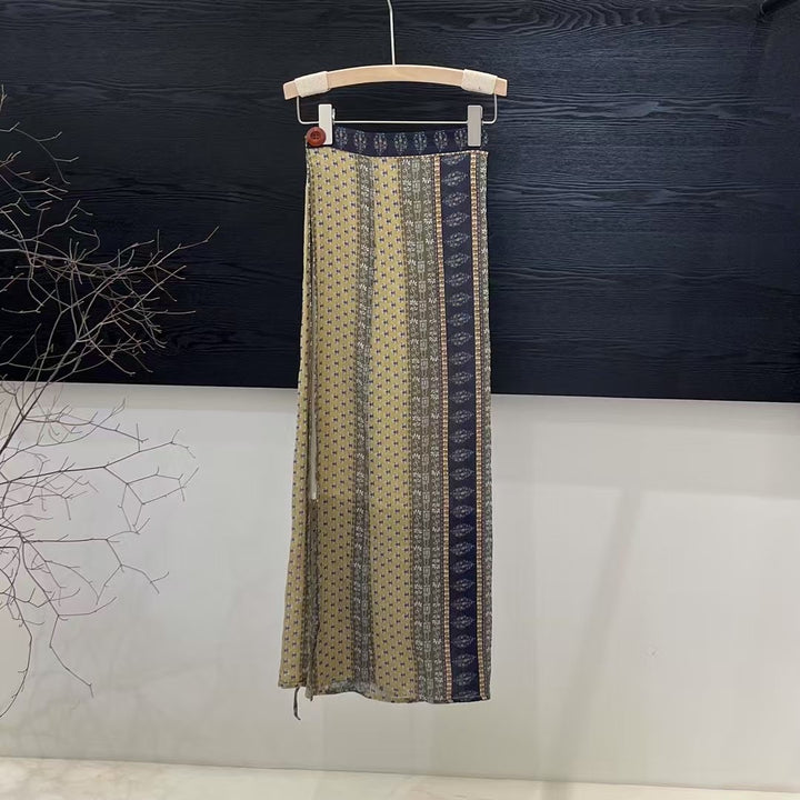 Femme Bohemian-Style Maxi Nederdel Stilla