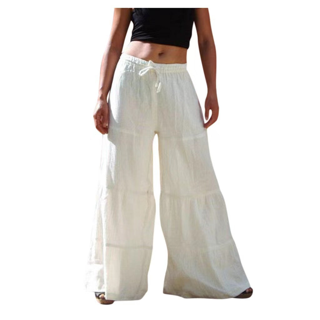 Dame Bred Culotte-Bukser i moderne look Stilla