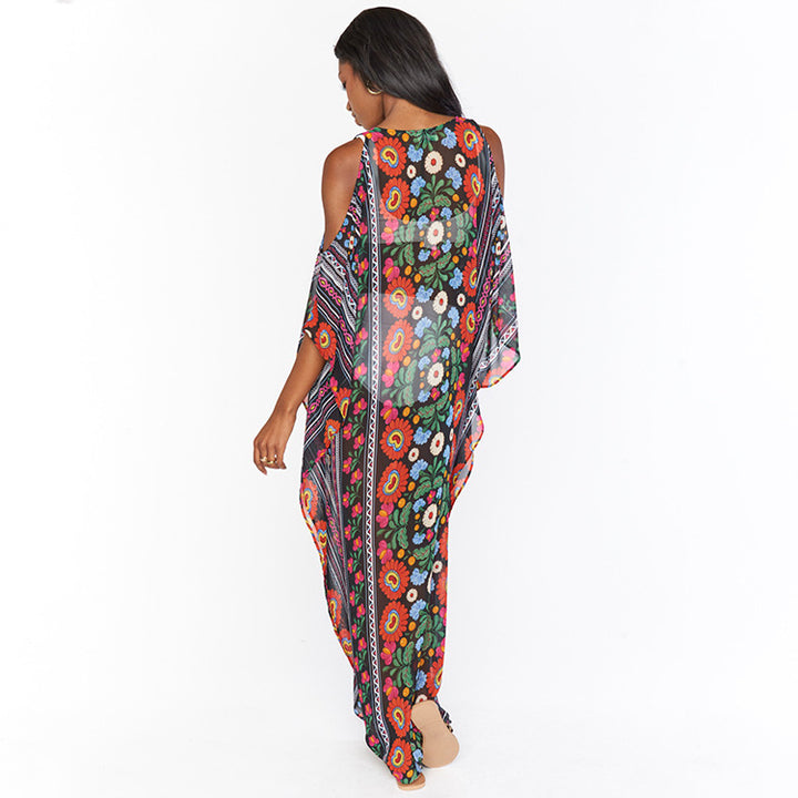 Dame sommerkjole i boho stil Stilla