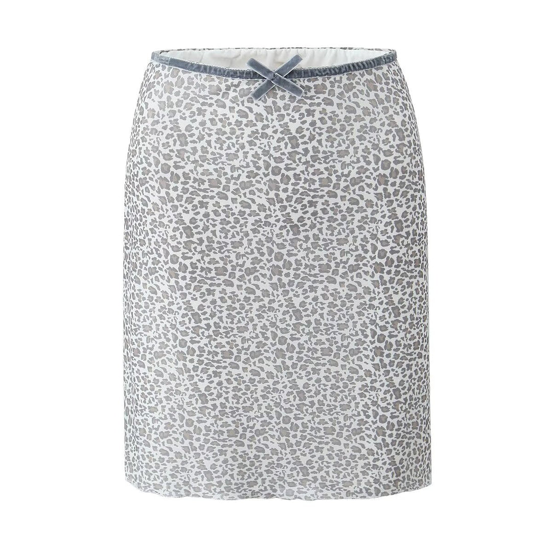 Stilla | Luftigt Mesh Cami Skirt Sæt