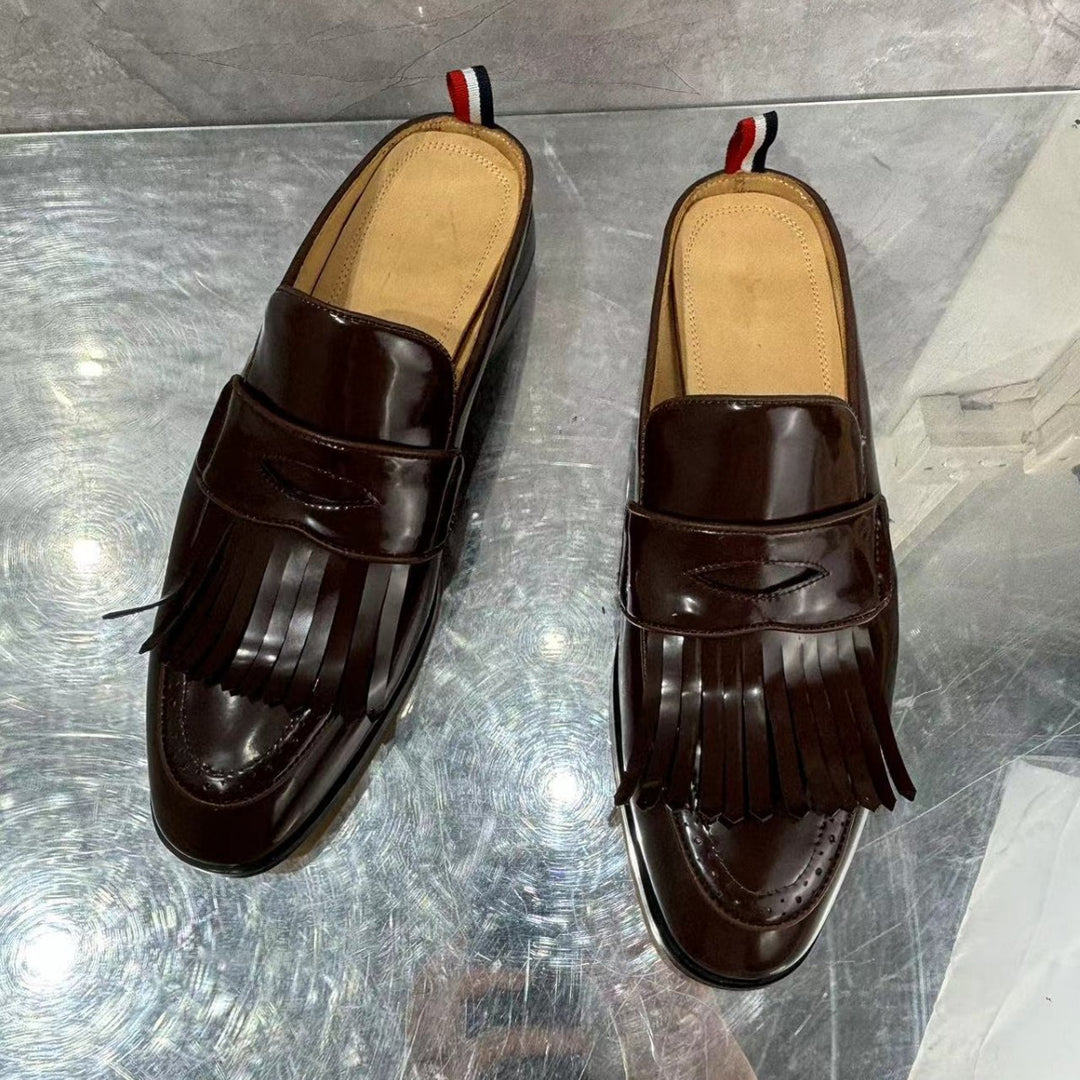 Herren stilfulde Loafers med frynse-detalje Stilla