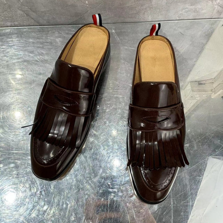 Herren stilfulde Loafers med frynse-detalje Stilla