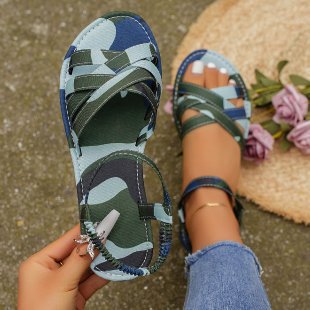 Dame Komfortable Riemchen-sandaler med fleksibel fodseng Stilla