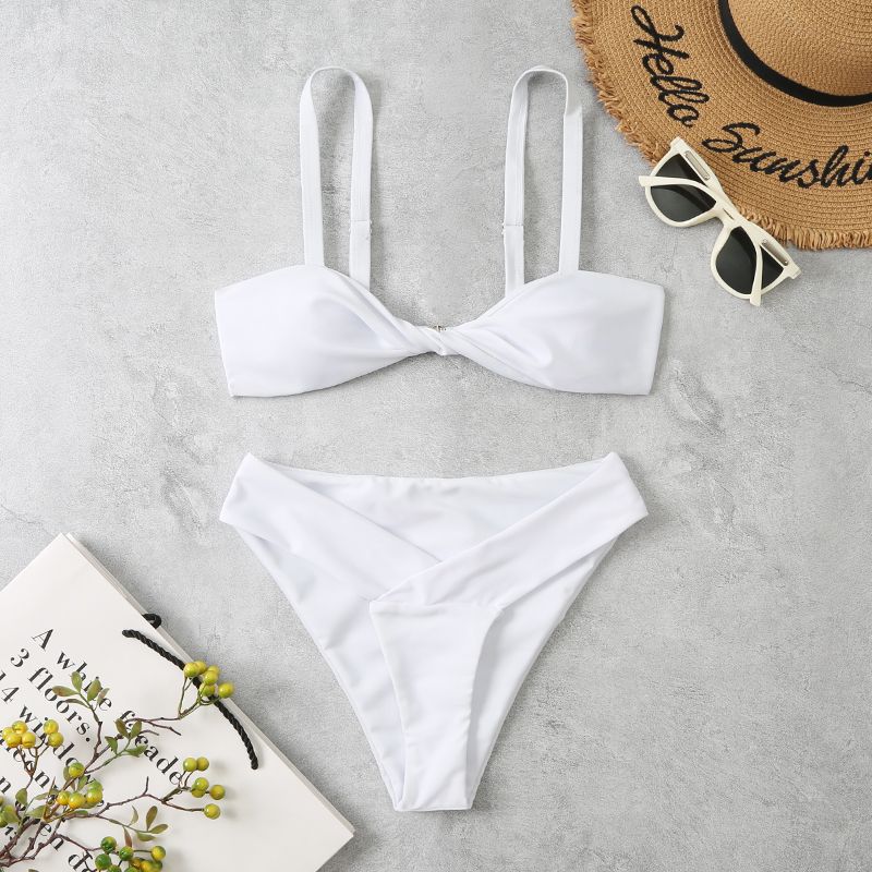Dame Twist Front Bikini Sæt Stilla