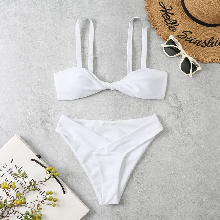 Dame Twist Front Bikini Sæt Stilla