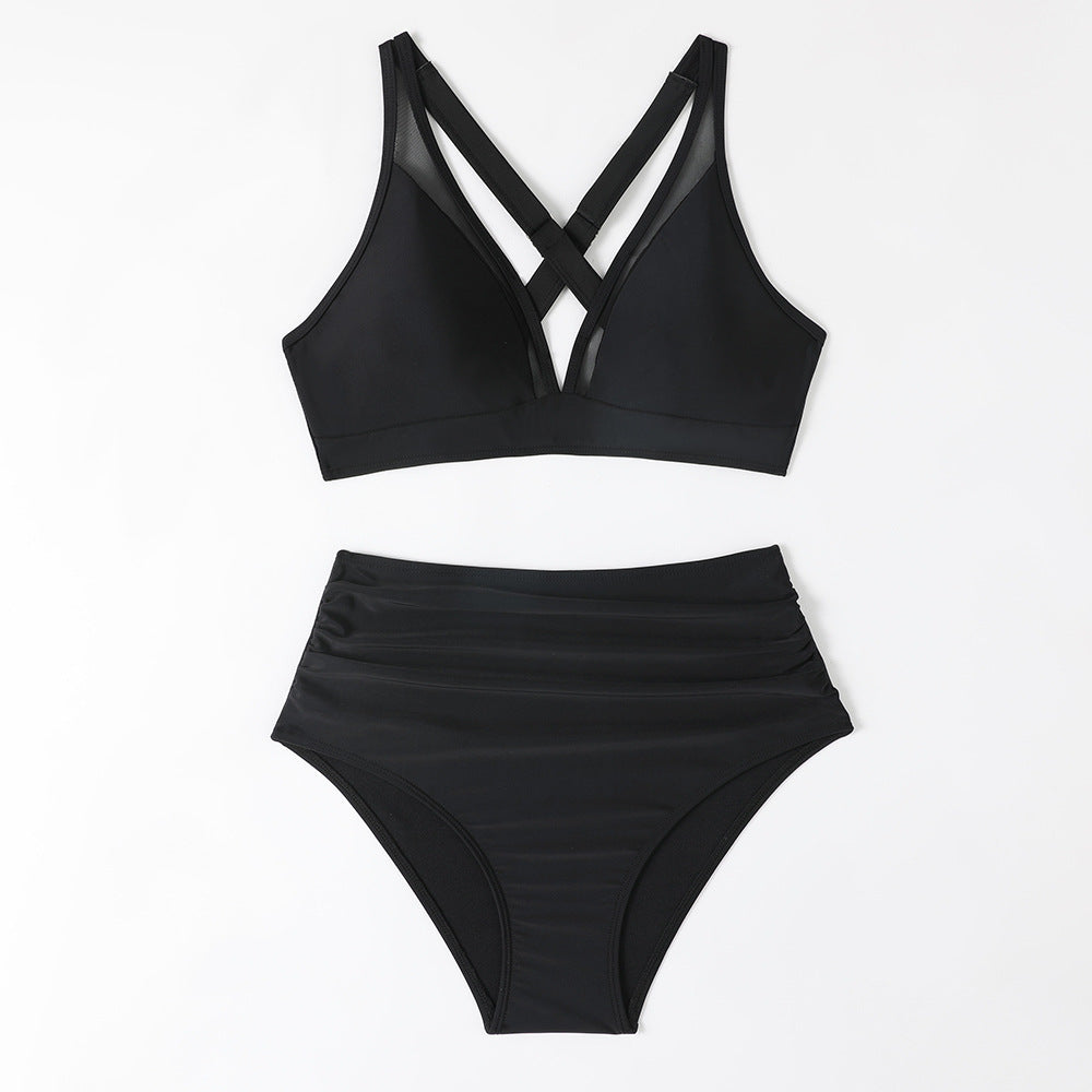 Damer Høj Talje Sport Bikini Sæt Stilla