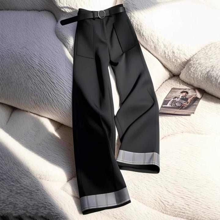 Kvinders stilfulde palazzo-bukser med elegant tapered talje Stilla
