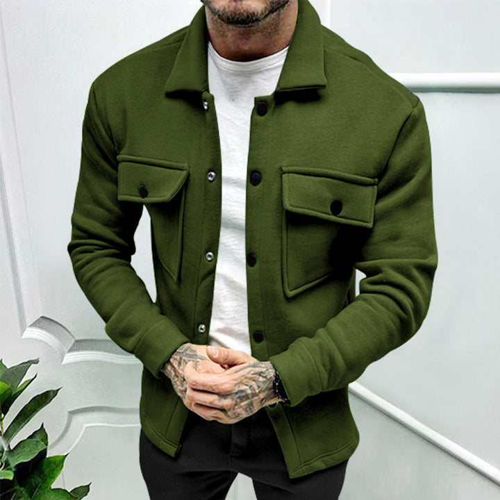 Herre afslappet og komfortabel Overshirt Jakke Stilla