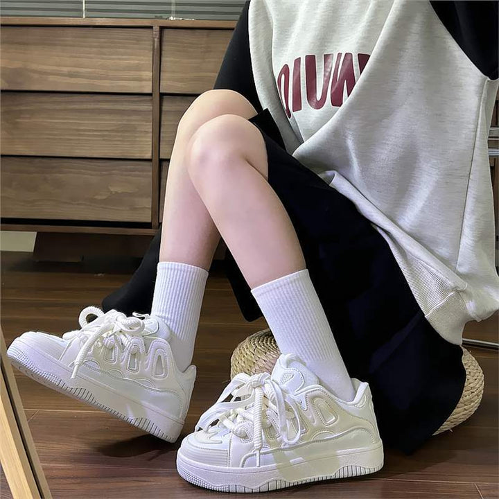 Dame Sporty Sneakers med åndbart overmateriale og stabil ydersål Stilla