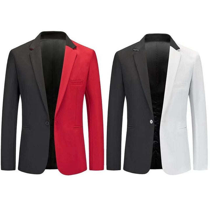 Herre Modern To-farvet Tailored Blazer Stilla