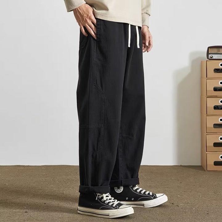 Herrer Relaxed Fit Cargo-bukser med praktiske lommer og behageligt materiale Stilla