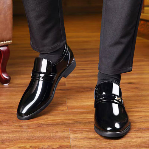 Herre Luksus Læder Slip-ons Dress Sko Stilla