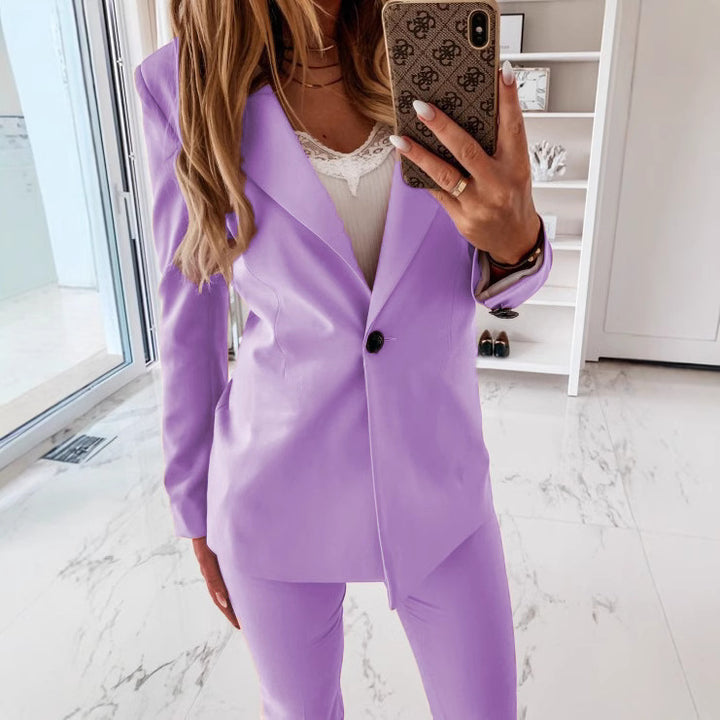 Dame elegant erhverv blazer Stilla