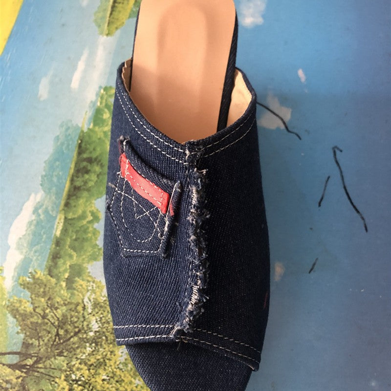 Dame wedgesandaler med elegant remdesign og ergonomisk fodseng Stilla