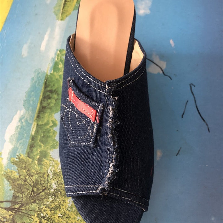 Dame wedgesandaler med elegant remdesign og ergonomisk fodseng Stilla