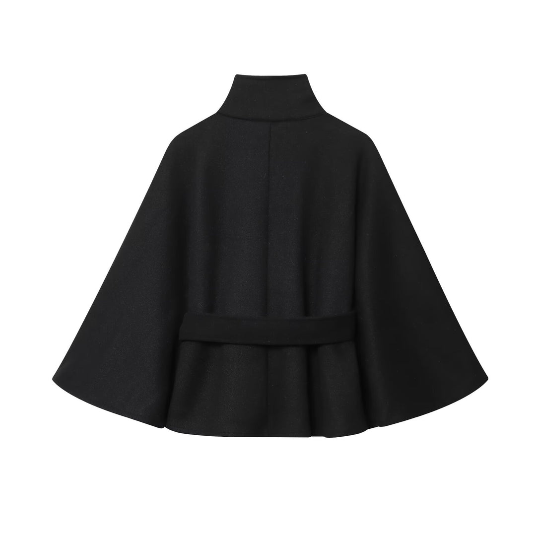 Kvindernes elegante og komfortable kappe med taljebælte Stilla