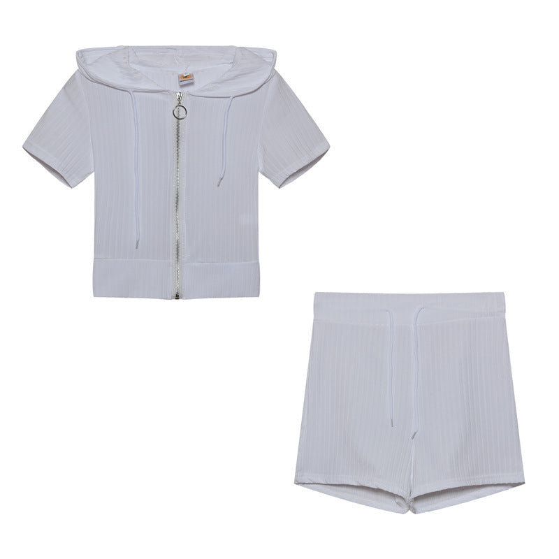 Kvinde Hætte Strik Shortset Stilla