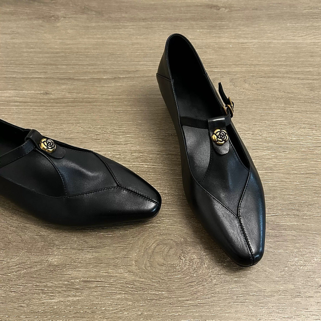 Dame elegante Slingback-pumps med fashionable cut-outs og ekstra komfort Stilla