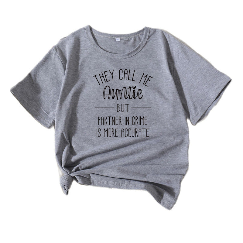 Kvinder Legende Tante Grafik T-shirt Stilla