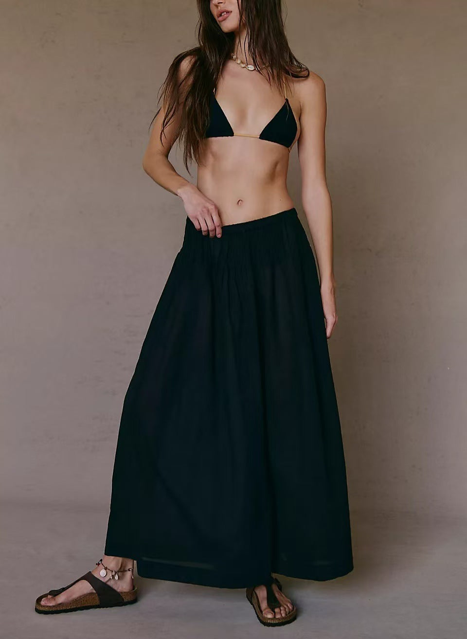 Dame Lettere og åndbare Culottes med elastisk talje Stilla