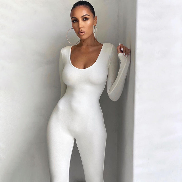 Dame Sculpting Langærmet Bodysuit Stilla