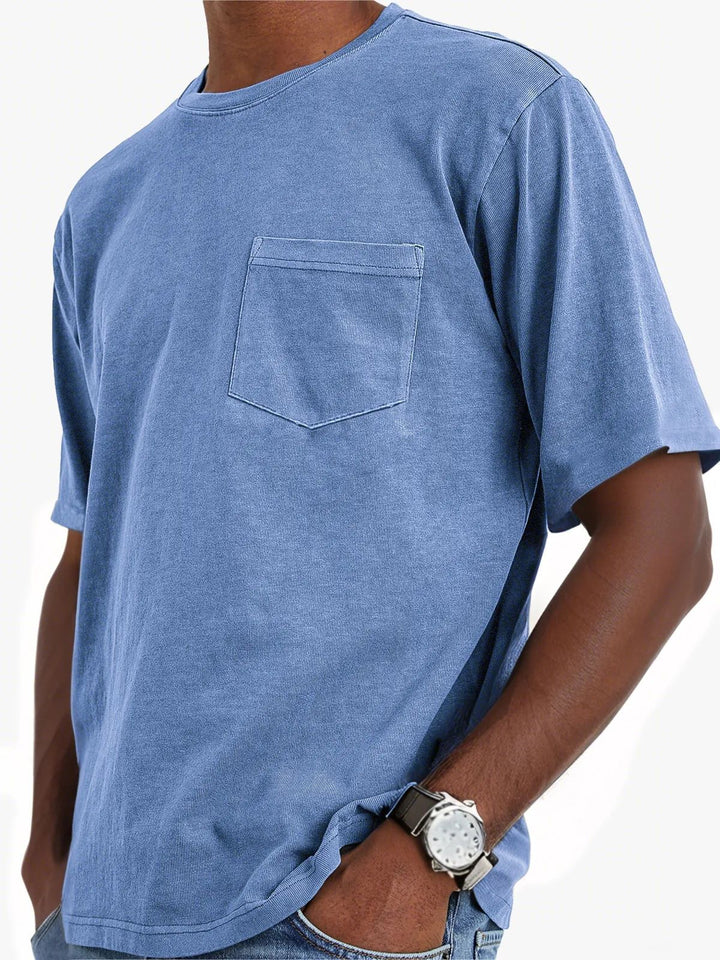 Herre Fritid Pocket T-Shirt Stilla