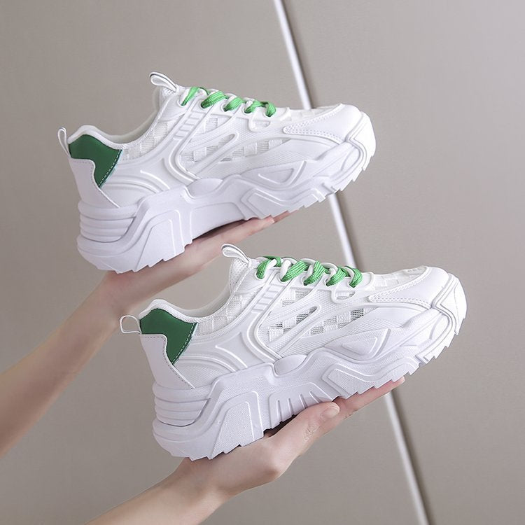 Damer Sporty Sneakers med skridsikker sål og åndbart overmateriale Stilla