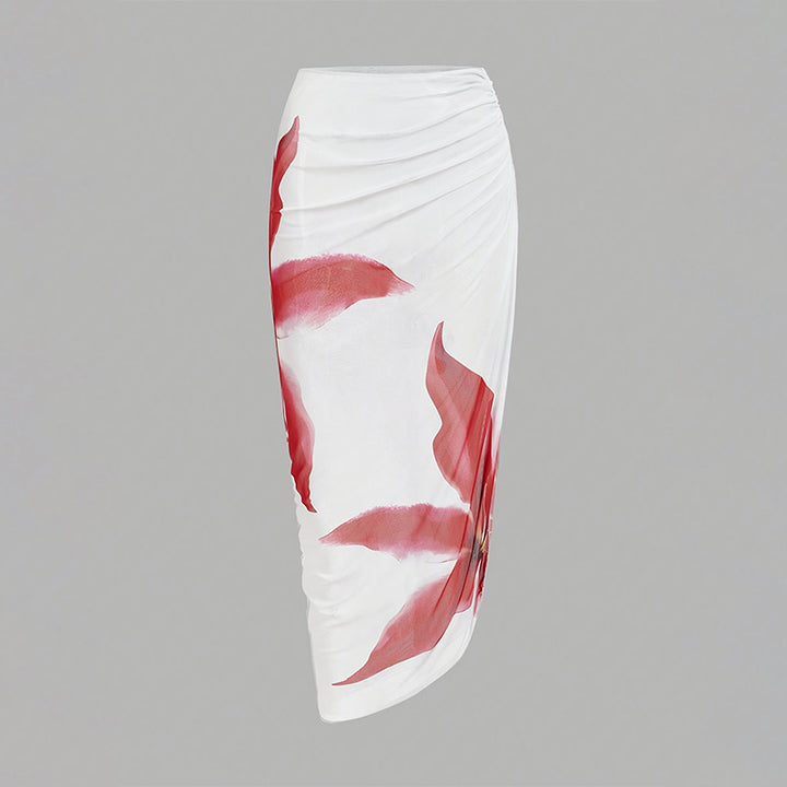 Dame Badetøjsæt med floralt design Skovae