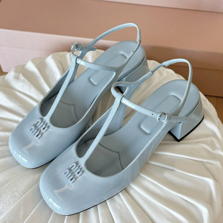 Dame Elegant Slingback Blokhælssko Stilla